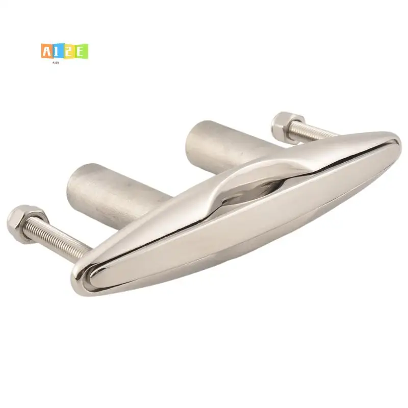 

A12E-1Pc Marine 316 Stainless Steel Boat Pull Up Flush Mount Lift Cleat Bolts Yacht Boats Accessories