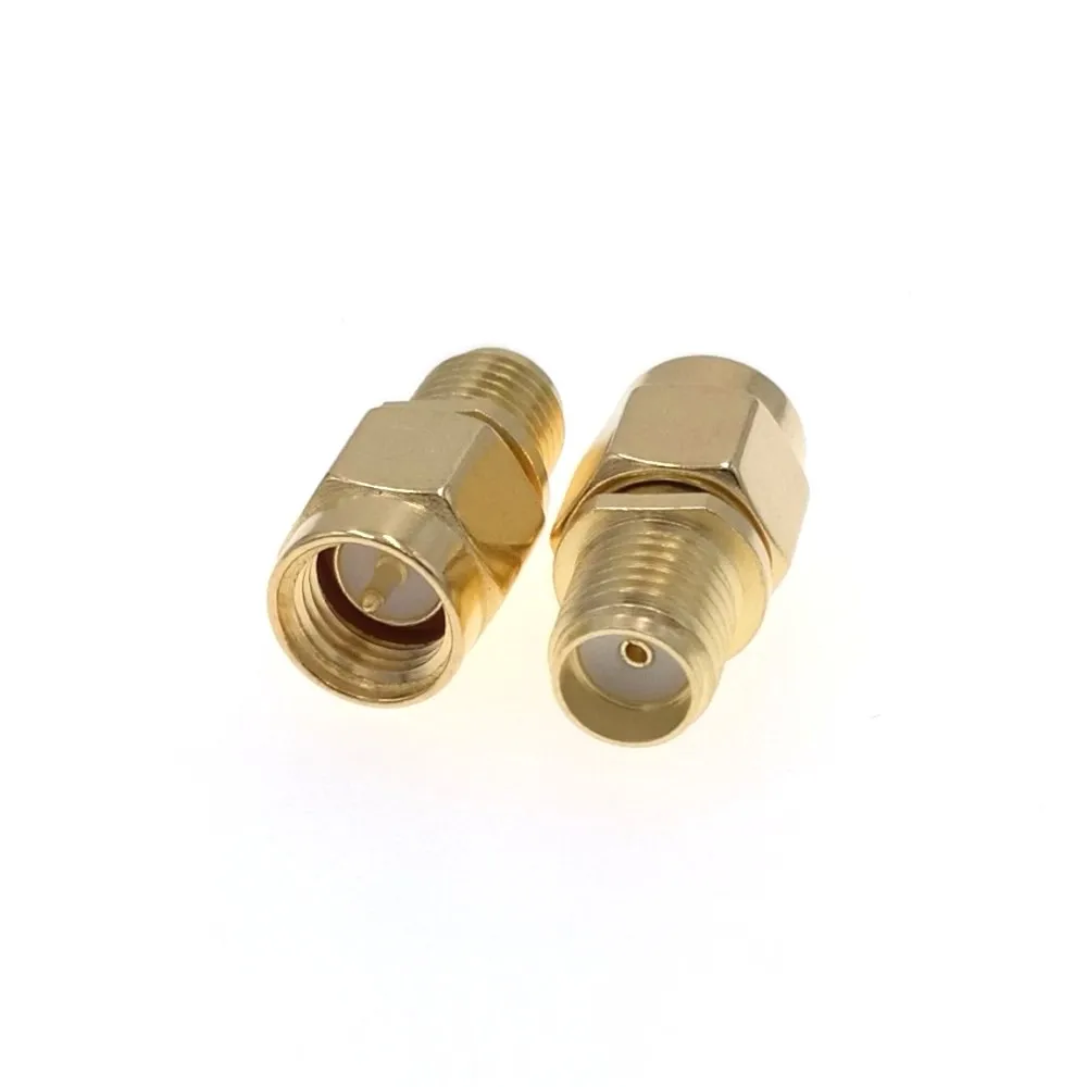 Sma Man Naar Sma Vrouwelijke Rf Connector Adapter Rechte Goudplated
