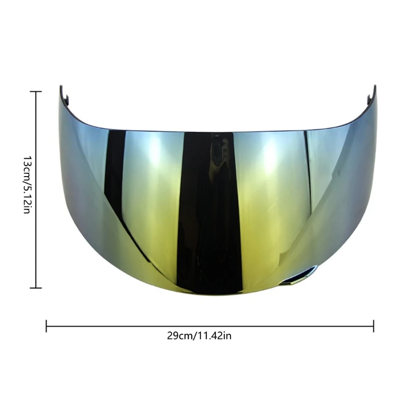 Full Face Visor Lens Scratchproof Wind Shield Face Shield Replacement Motorcycle Visor for K3SV K5