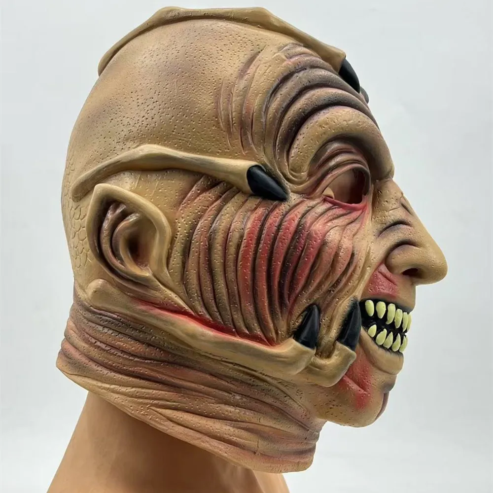 Gruselige Maske Halloween Horror Zombie-Maske Halloween-Kostüm Cosplay-Requisiten – Detail 4