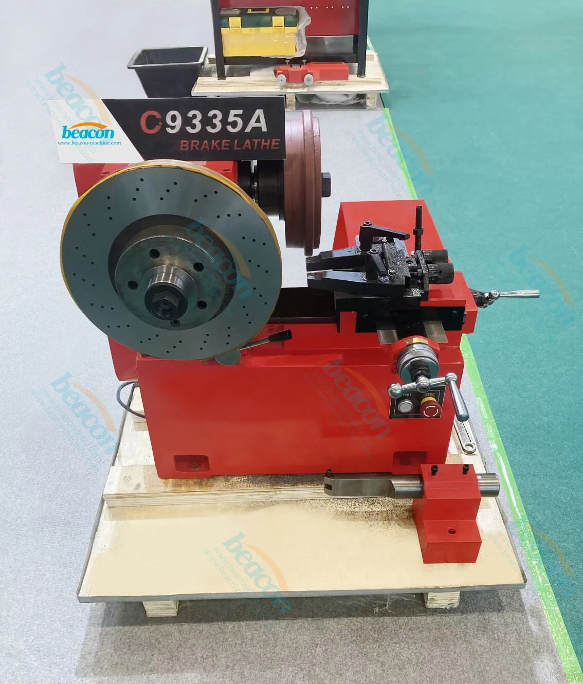 Promotion C9350C C9335A CE Brake Drum Disk Lathe Break Lathe Skimming Machine Car Brake Drum Disc Skimming Lathe