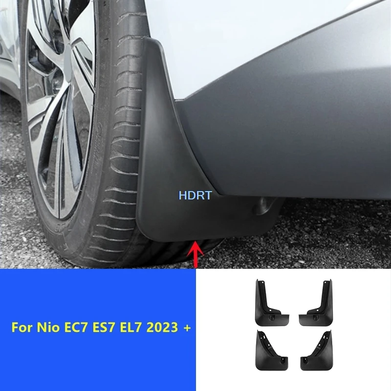 

Car Style Front Rear Wheel Mud Flap Mudguard Splash Fender Cover Protector Decoration Accessories Fit For Nio EC7 ES7 EL7 2023 +