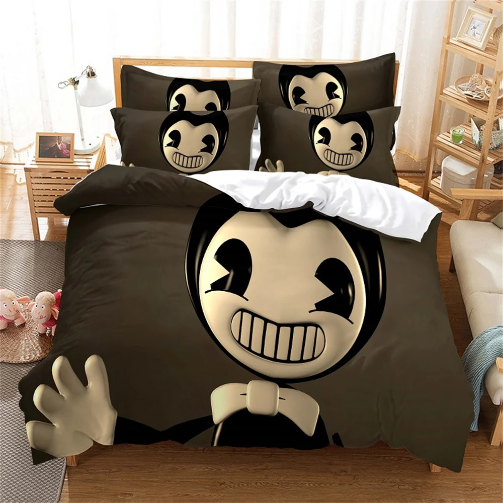 

Cartoon Fashion Bedding Set 2/3pcs 3D Digital Printing Duvet Cover Sets 1 Quilt Cover + 1/2 Pillowcases US/EU/AU Size