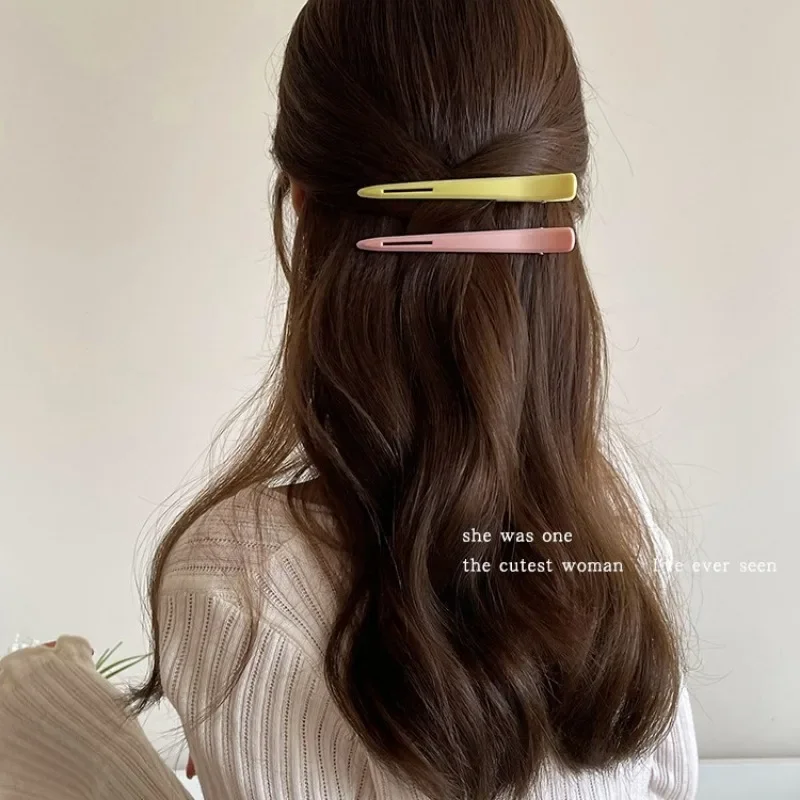 女性のカモの形をしたヘアクリップ,ハイエンドのヘアピン,かわいいフリンジ,クロスオーバーヘッドギア,ヘアアクセサリー