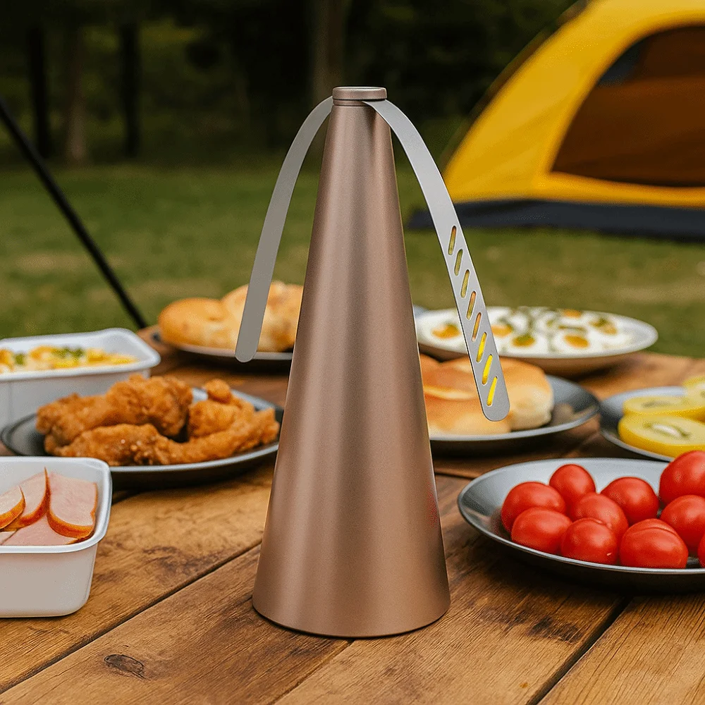 360° Rotation Electric Flycatcher Battery Powered Quiet Operation Automatic Fly Trap Fan-type Fly Repelling Fan Kitchen