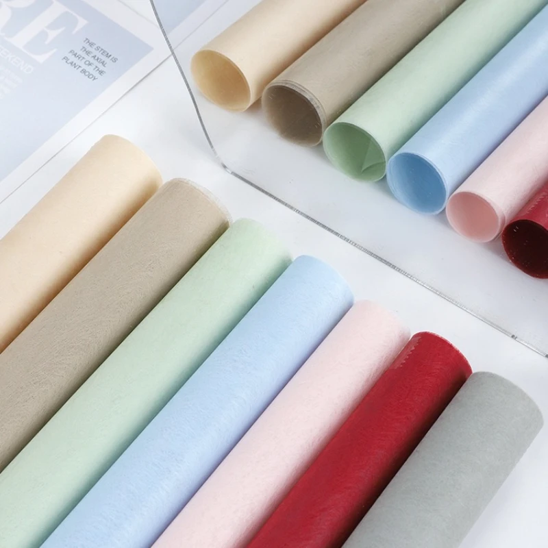 45x58cm Milk Cotton Liner Paper Extractive Flower Wrapping Paper Flower Shop Floral Decoration Materials Bouquet Craft Paper