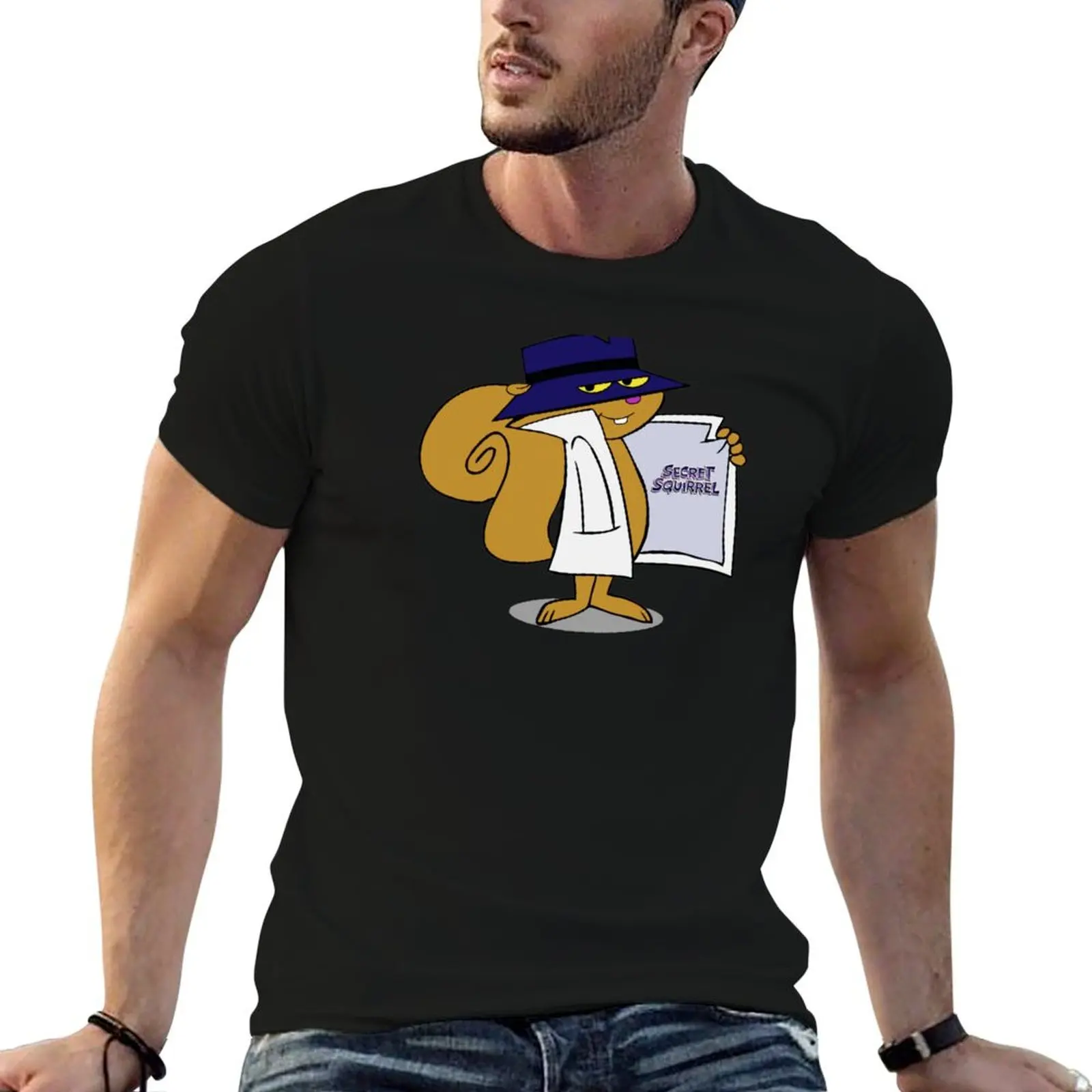 

Psst... It's Secret Squirrel! T-Shirt t shirt man designer man t shirt cotton t shirt custom print T-Shirt