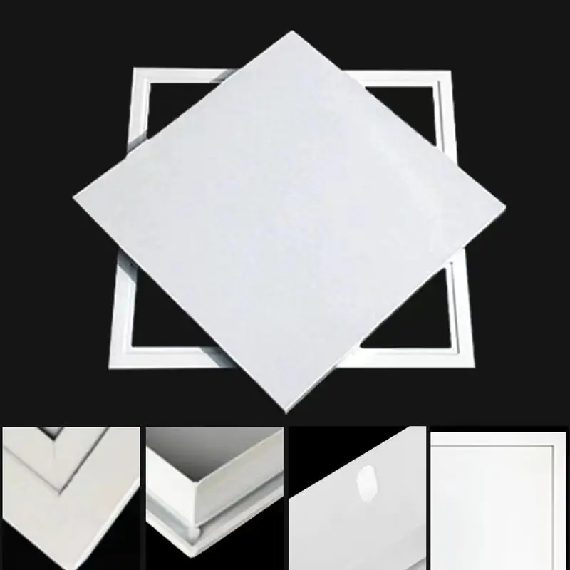 Ceiling Panel Inspection Hole Heavy Duty Powder Coated Metal Access Door For Ceiling Panel White, Manhole Cover New Model