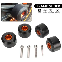 2024 Front Rear Fork Wheel Frame Slider Crash Protector Pads Roda For KTM DUKE/RC 125 200 250 390 DUKE125 200 DUKE250 DUKE390