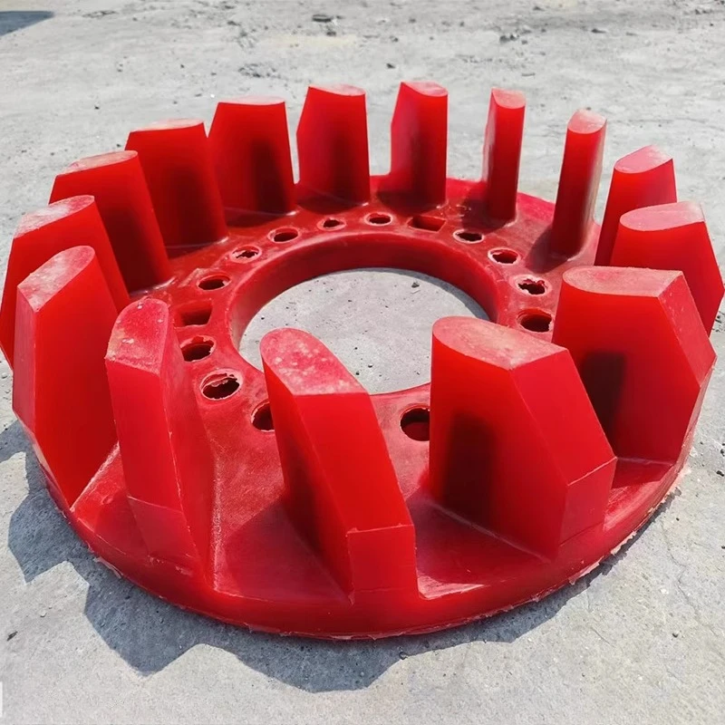 

Polyurethane impeller cover PU wear-resistant mining equipment mixer accessories rubber stator rotor flotation machine impeller