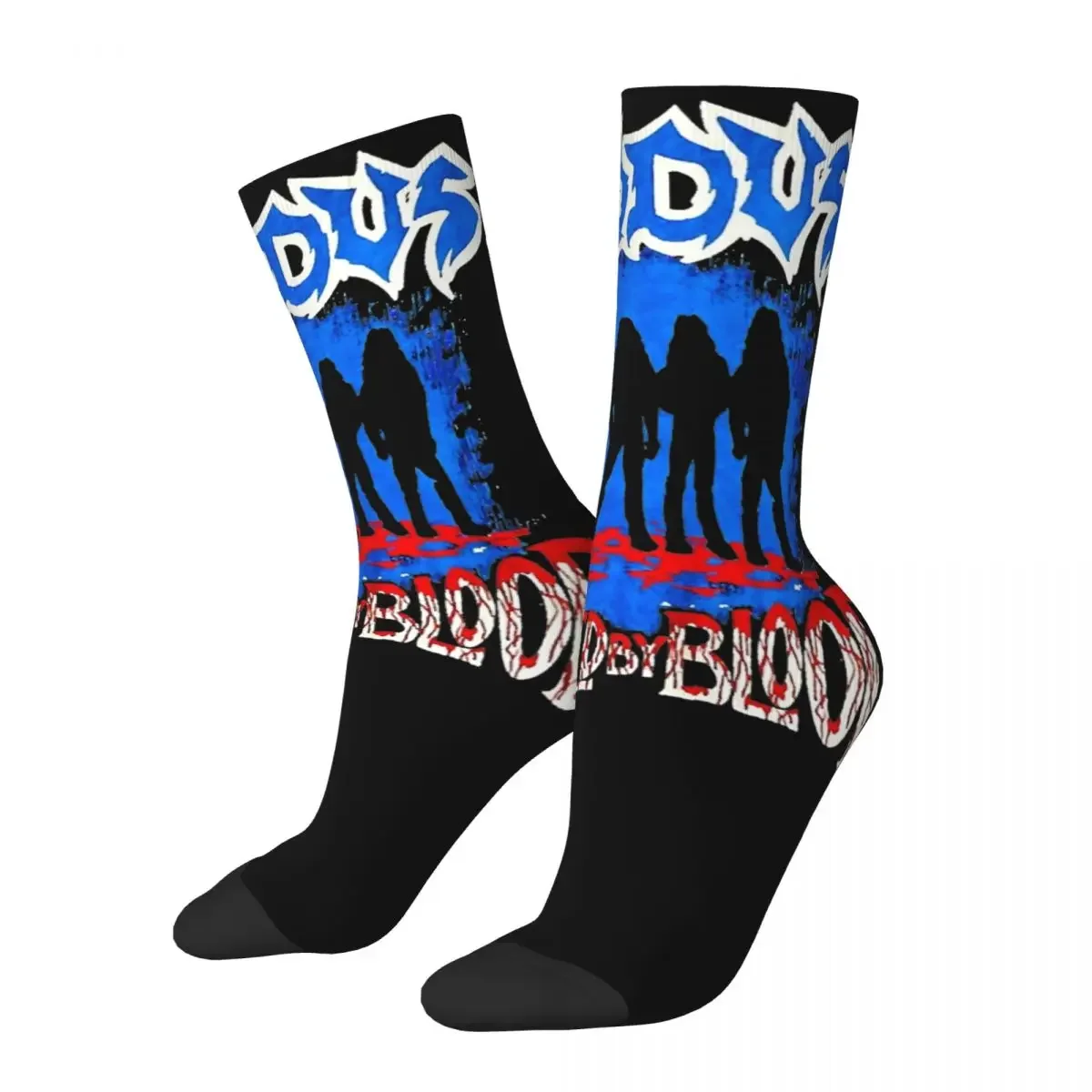 Bonded By Blood Album Exodus Band Design Socks Merch For Men Sweat Absorbing Dress Socks