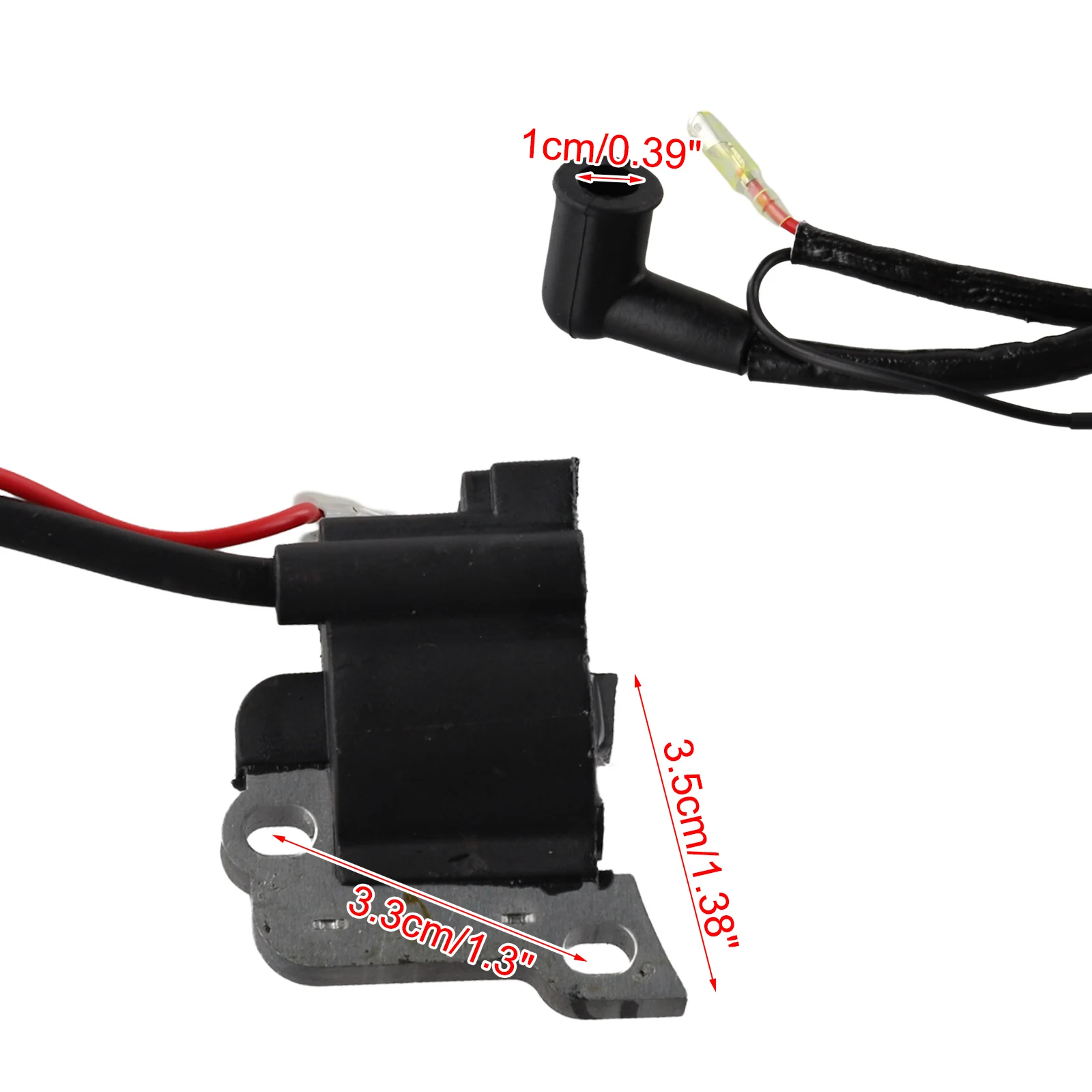 

Accessory Ignition Coil 2 Wires 25cm Length Accessories Lawnmowers Brush Cutter Brushcutter Chainsaws Replacement
