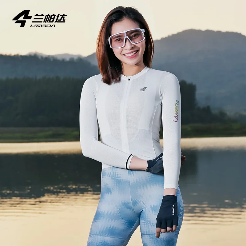 

LAMEDA Spring/Summer Women's Bicycle Long Sleeve Cycling Clothing Speed drying Sweat wicking Road Bike Top