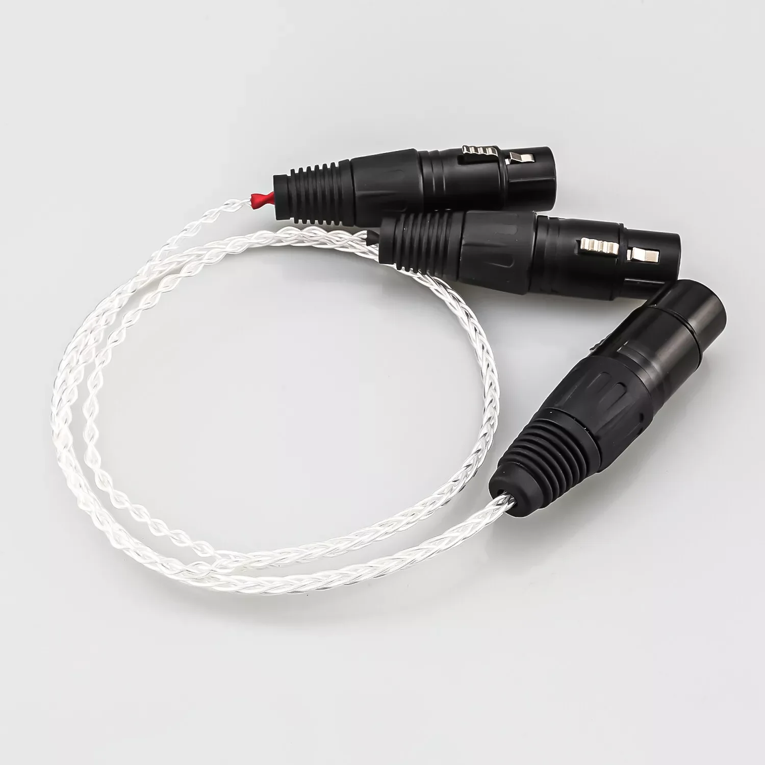 Kabel Interkoneksi Rca Berlapis Perak D102 MK III Audio Hifi Baru dengan Colokan RCA Berlapis Emas