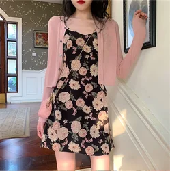 Clothing Holiday Slip Open Back Backless Female Dresses 2024 Mini Short Sundress Women's Dress Fancy One-piece Xl Luxury New In