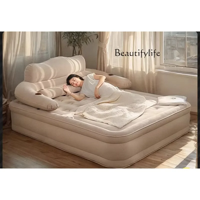 X Inflatable Mattress Outdoor Floor Bunk Home Camping Fully Automatic Inflatable Bed Tent Folding Portable Thicker