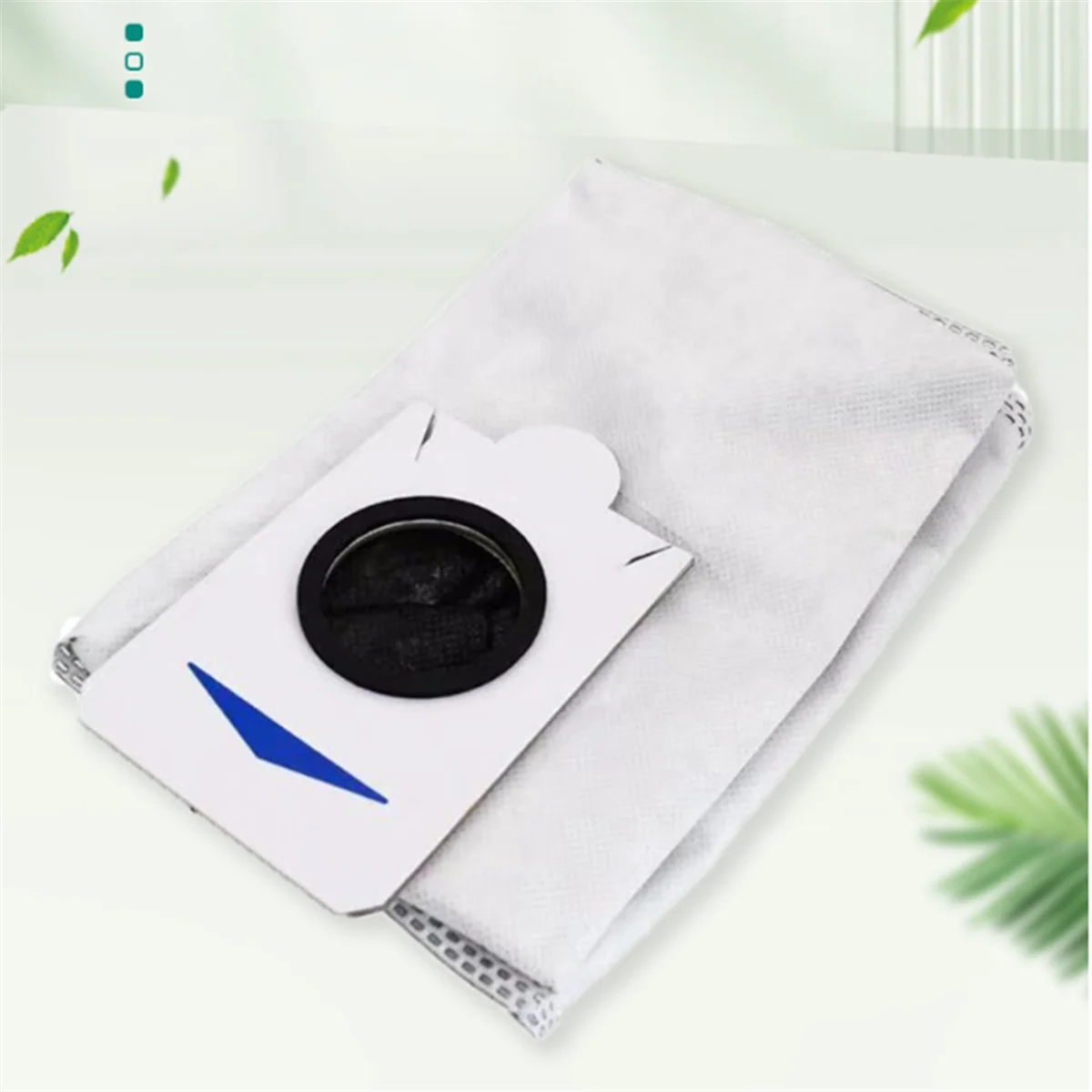 12 Pcs Dust Bags for Ecovacs T30S Combo T30S Robot Vacuum Cleaner Replacement Parts Trash Dust Bag