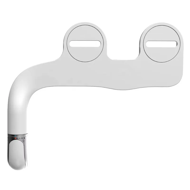 Slim Double Wash Nozzle Toilet Seat Accessories Cheap Non-Electric Mechanical Floor Mount Bidet