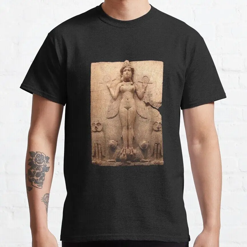 Queen of the Night Goddess Ishtar Babylonian   sex and love T-ShirtAnime Pattern Clothing Y2K Summer