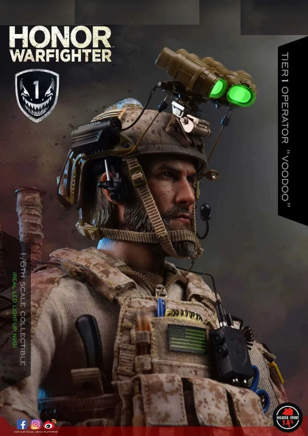 ホットセールス 1/6スケール アメリカ製 ソルジャードール - Men Accessories Sale のレビューと価格