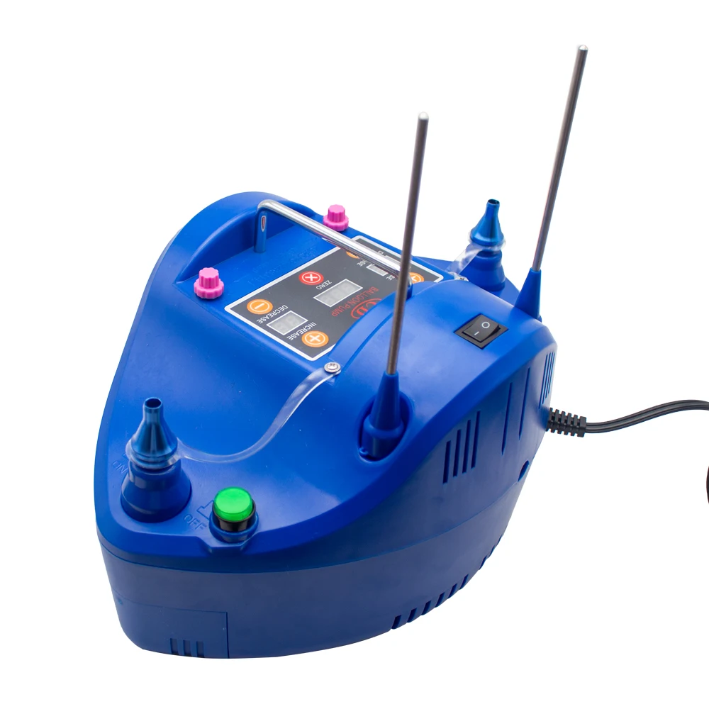 Imagem -03 - Inflator Quantitativo do Balão da Bomba Elétrica do Balão da Precisão 220v com o Interruptor do pé do Contador do Temporizador de Digitas Cd608