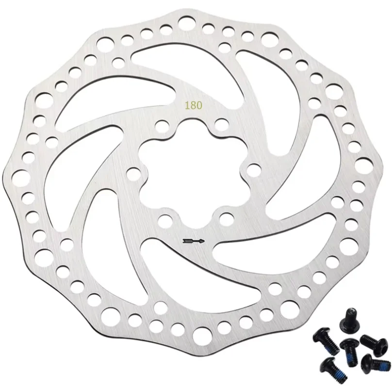 Bike Brake Disc 6 Inches Disk Brake Bicycle Rotor Disk 140mm/160mm/180mm/203mm G3/HS1/RT56 Rotor MTB Disk Parts with 6 Bolts
