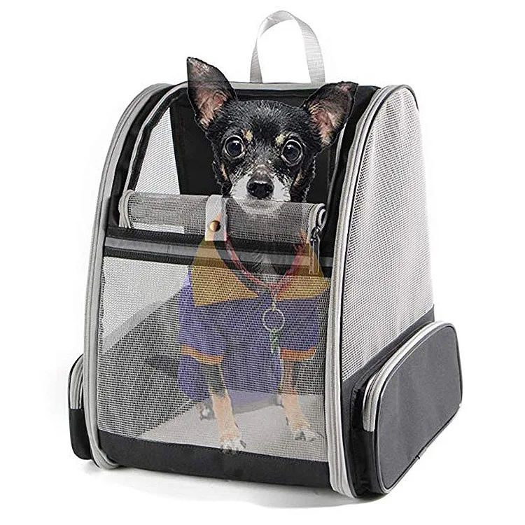 

Breathable Small Pet Carrier Bag Foldable Outside Travel Dog Cat Backpack Carrier