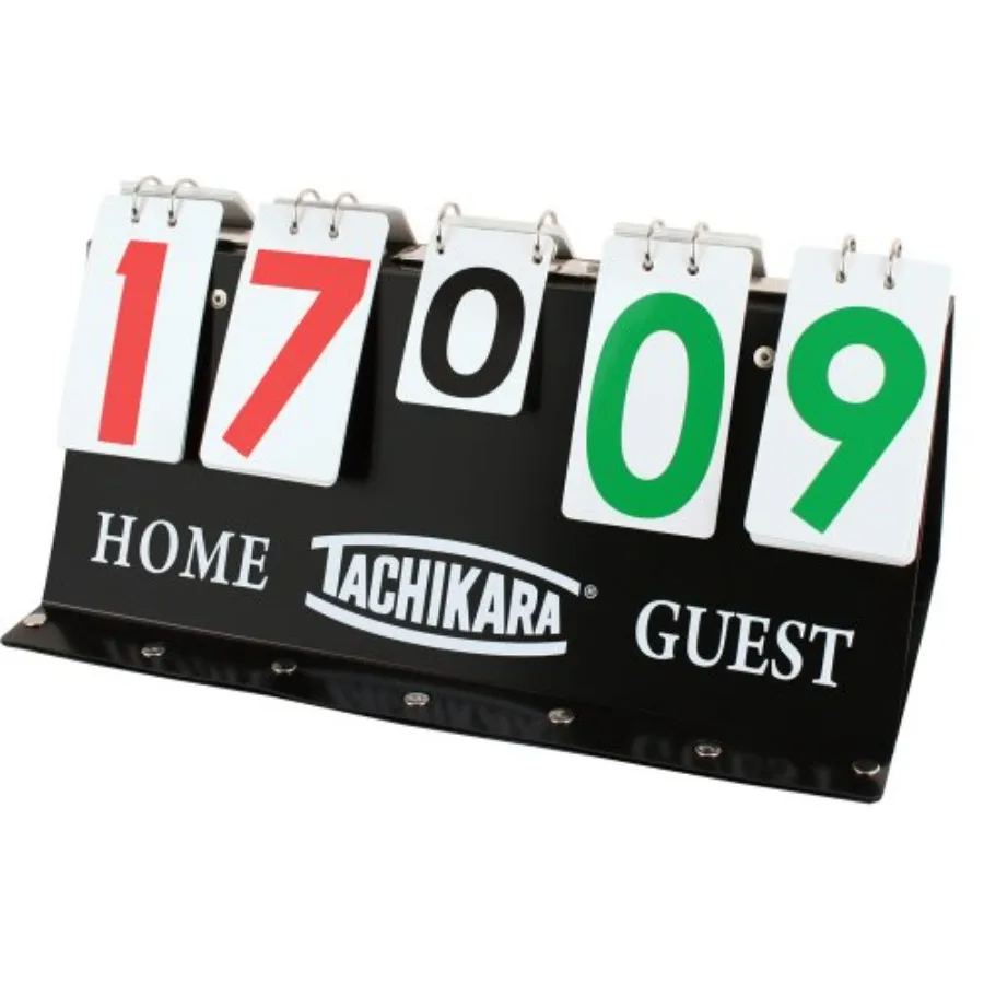 

Portable Flip Scoreboard for Sports Events and Outdoor Games 17.25L x 1.75W x 8H Durable Lightweight Design with Clear Number D