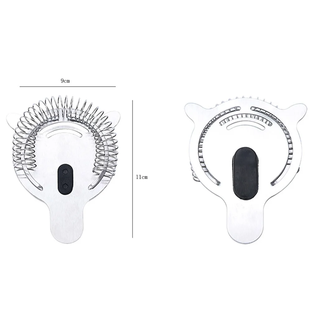 

Stainless Steel Cocktail Strainer Bartender Filter Barware Fruit Pulp Ice Separator Home Bar Tool Kitchen Supply