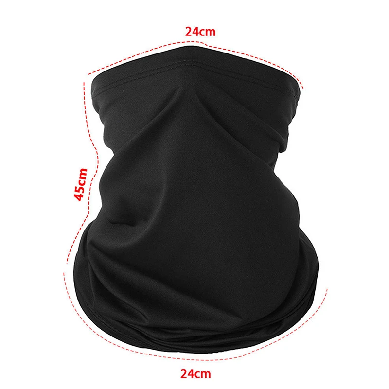 Summer cycling headscarf breathable and sweat absorbing sports magic headscarf ice silk neck cover headscarf sunscreen mask