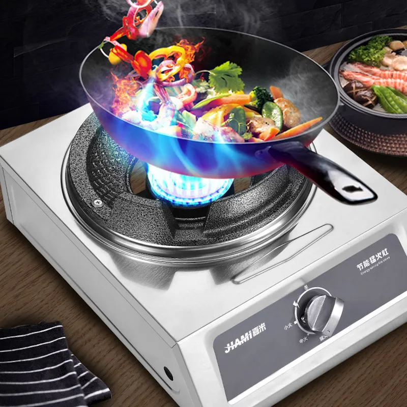 

Single burner liquefied gas gas cooktop Home energy saving Gas Stove stainless steel desktop Kitchen burning gas stove 1 burner