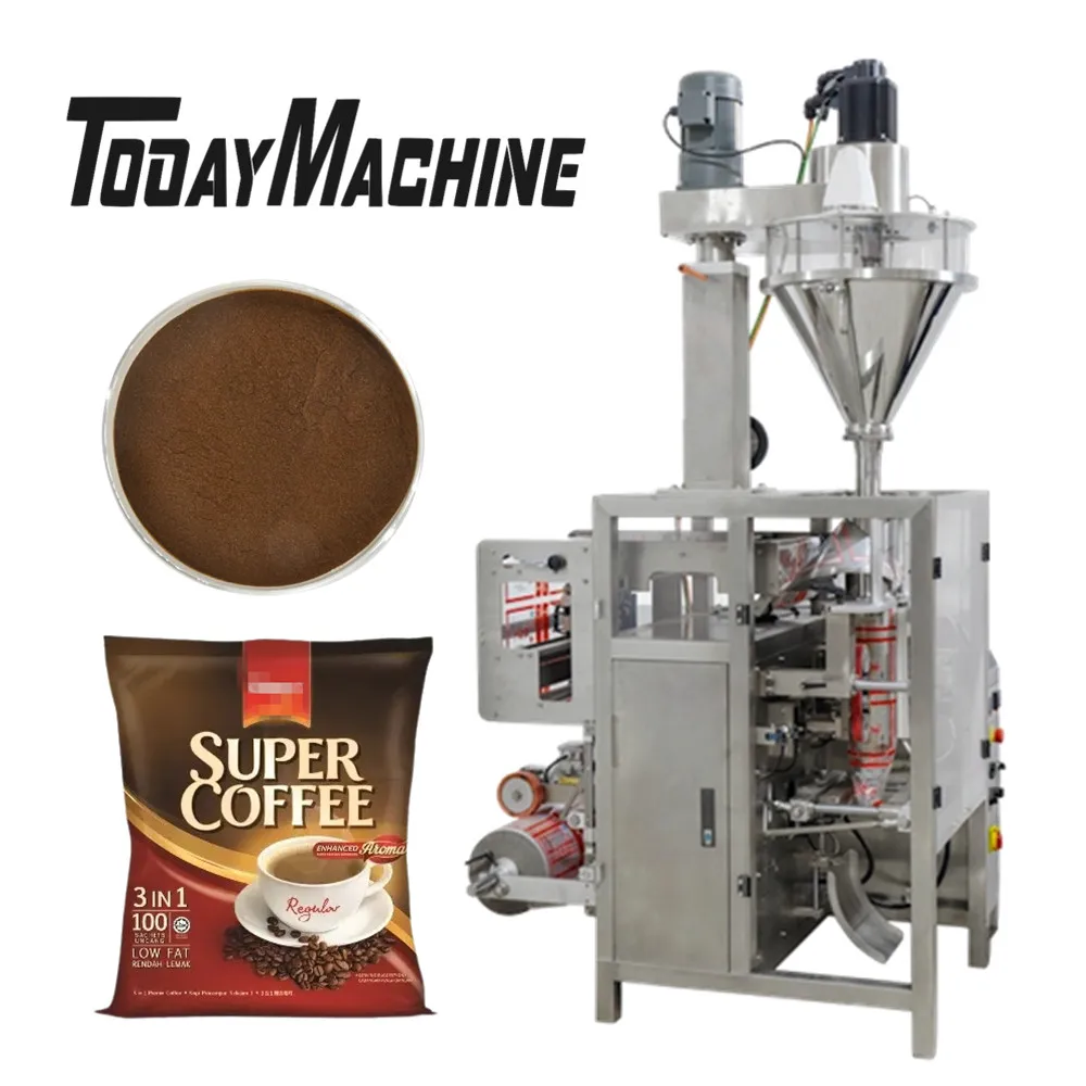 Vertical Collar Type Pouch Packing Machine For Nuts Seeds Chips Granular