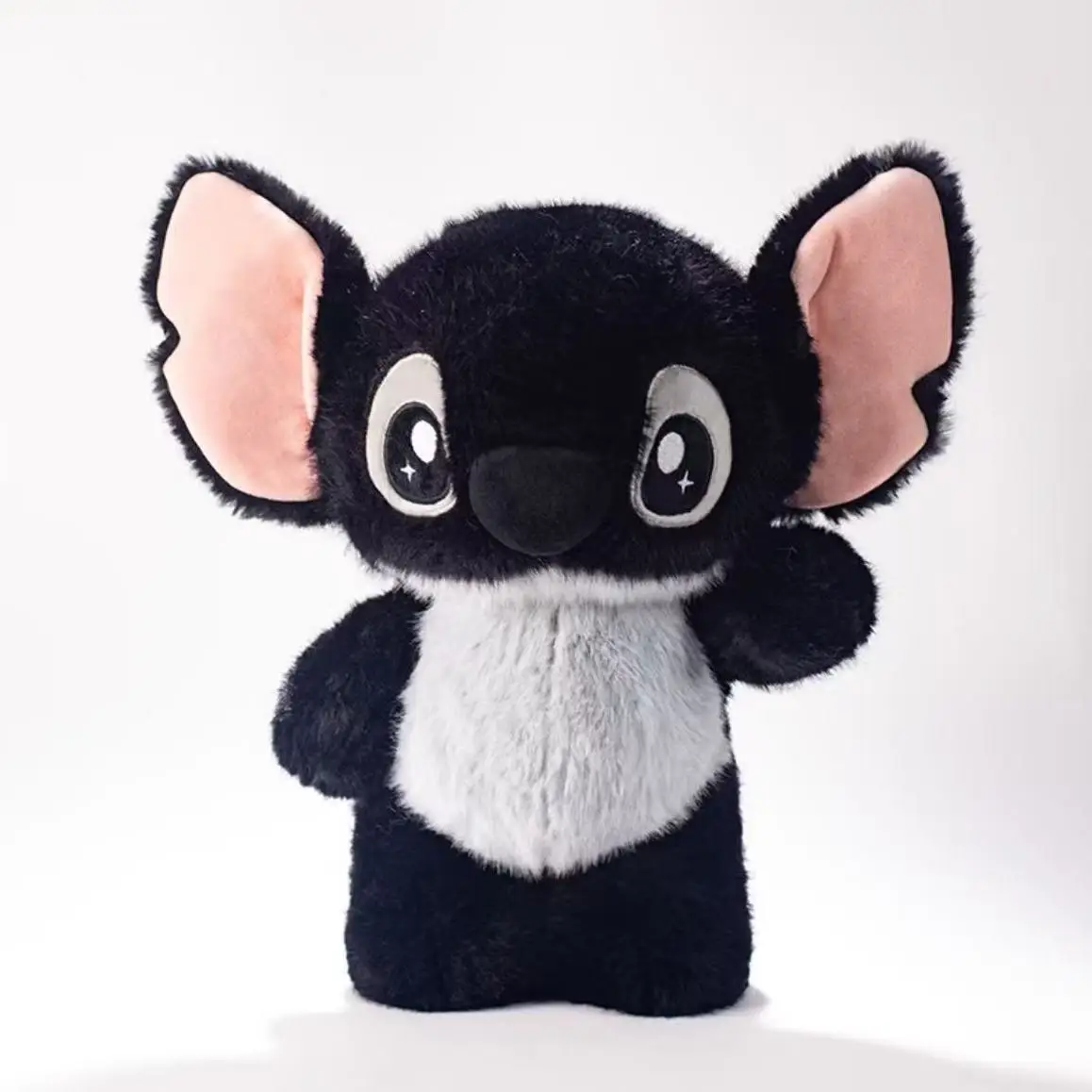 

Stitch Black Plush Toy Cute Lilo Stitch Doll Soft Stuffed Animal Kawaii Gift For Girls Birthday Present