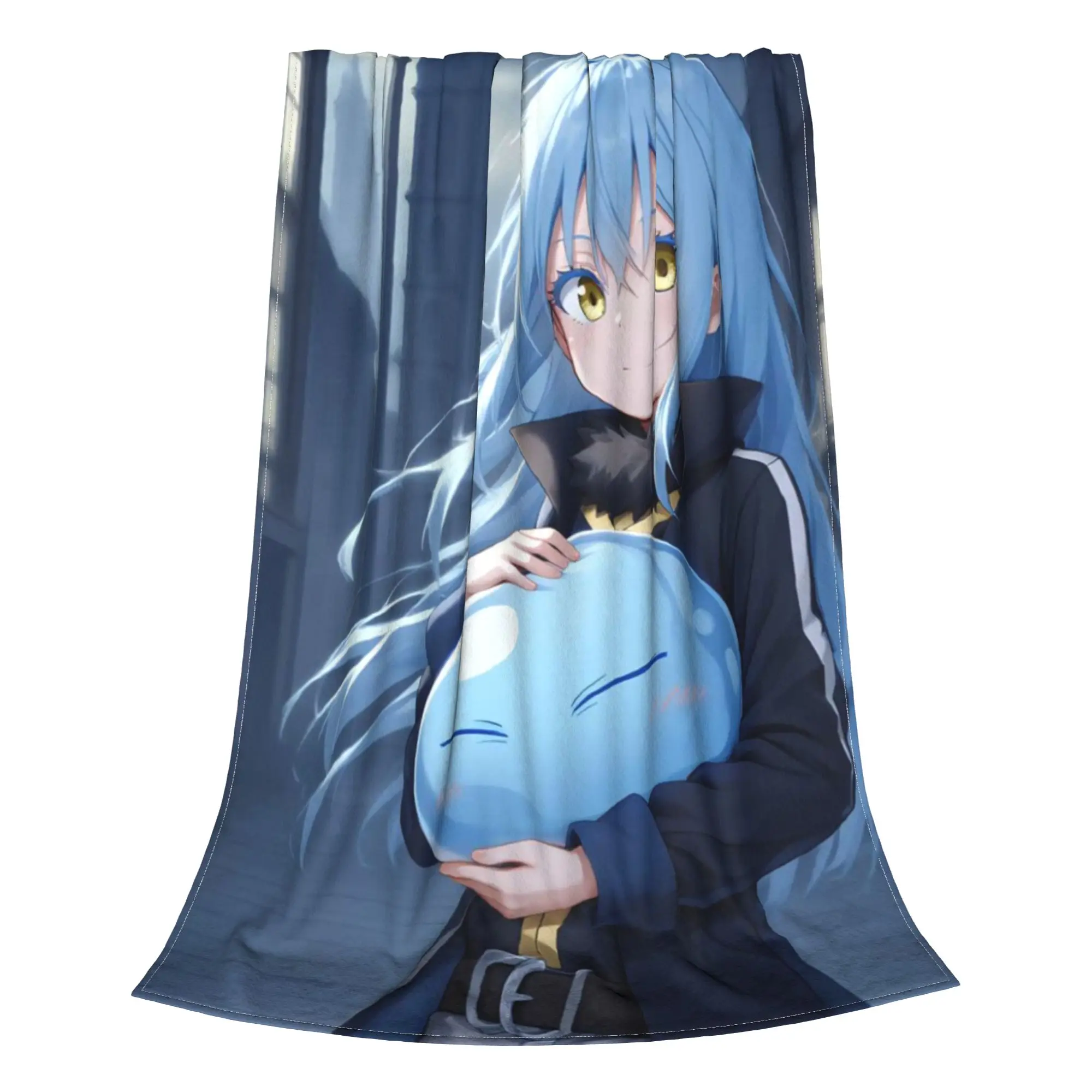 Time I Got Reincarnated as a Slime Blanket Autumn/Winter Multifunction Super Warm Throw Blankets For Office Plush Thin Quilt