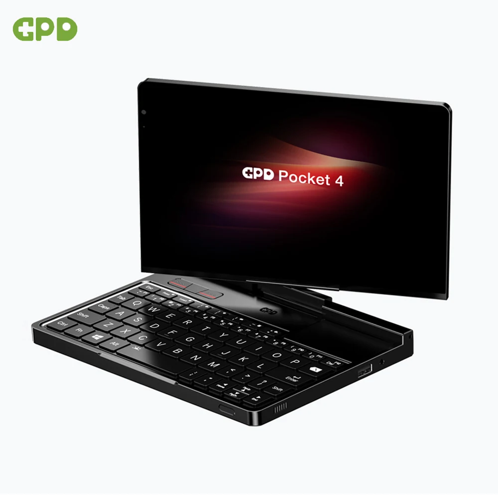 【即日発送】GPD Pocket 4 (Ryzen 8840U ) Original GPD Pocket 4 Mini Laptop AMD R7 8840U/ AI 9 HX 370 8.8