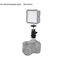 Hot Shoe Phone Clip Universal Moblie Phone Holder Bracket With Mount 1/4 Screw Tripod Monopod Stand For SLR Camera 3