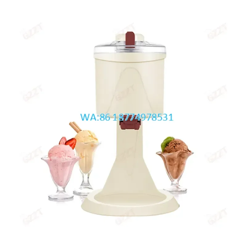 Wmwmnu for Home Single Flavor Table Top Soft Ice Cream Making Best Selling Smart Ice Cream Cone Homemaker 1l Soft Ice