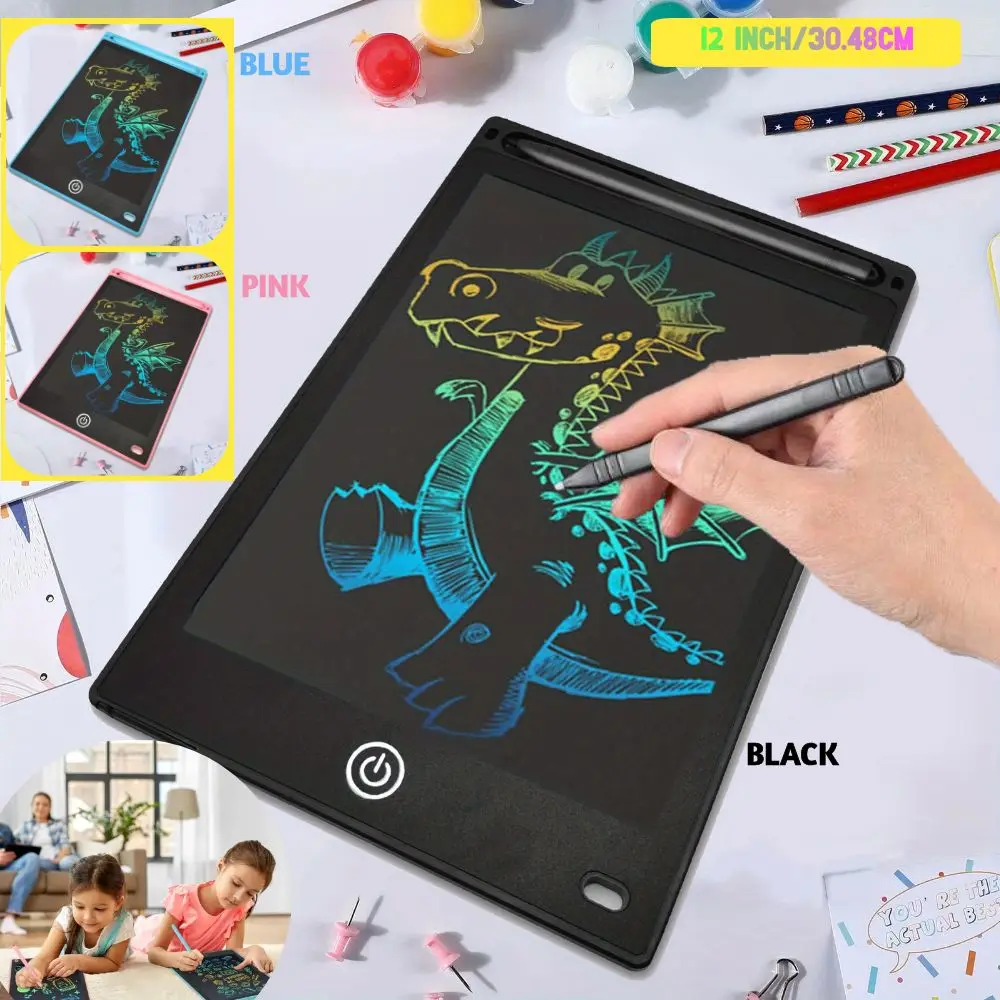 New in 8.5/10/12inch Eva Electronic Drawing Board Toys For Children Educational Painting LCD Screen Writing Tablet Baby Toys