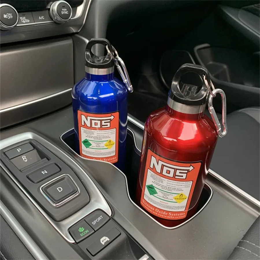 Car Insulation Cup NOS Nitrogen Cylinder Vacuum Stainless Steel Kettle 500ml High-capacity Travel Sports Bottle Water Cup 2023