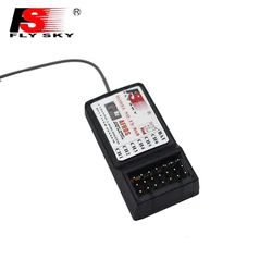 FlySky FS-R6B 듀얼 안테나, FS-CT6B FS-T6 FS-i6 FS-i6X FS-i10 RC 송신기용, 6CH 리시버, 2.4Ghz