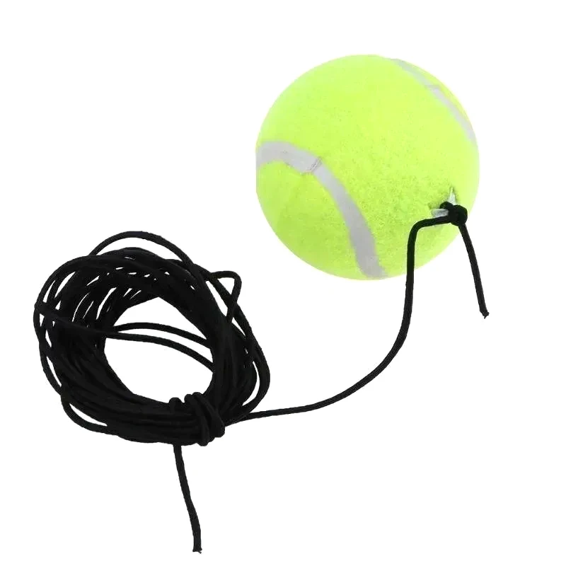 

Portable Solo Tennis Trainer Rebound Ball With String Rope Self Practice Tool For Adults Kids Beginners