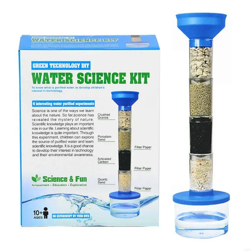 

16FE Children's Science Clean Water Experiment Puzzle Toy Portable