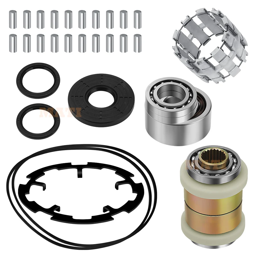 

Front Differential Rebuild kit w/Output Hub Assembly Compatible with Polaris 2011-2017 RZR 800/570/900 Ranger 570/900/Diesel
