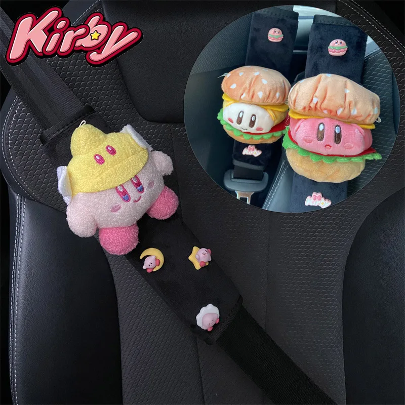 

Kirby Car Safety Belt Cover Shoulder Case Pads Universal Auto Shoulder Cushion Protector Vehicle Seat Strap for Women Children