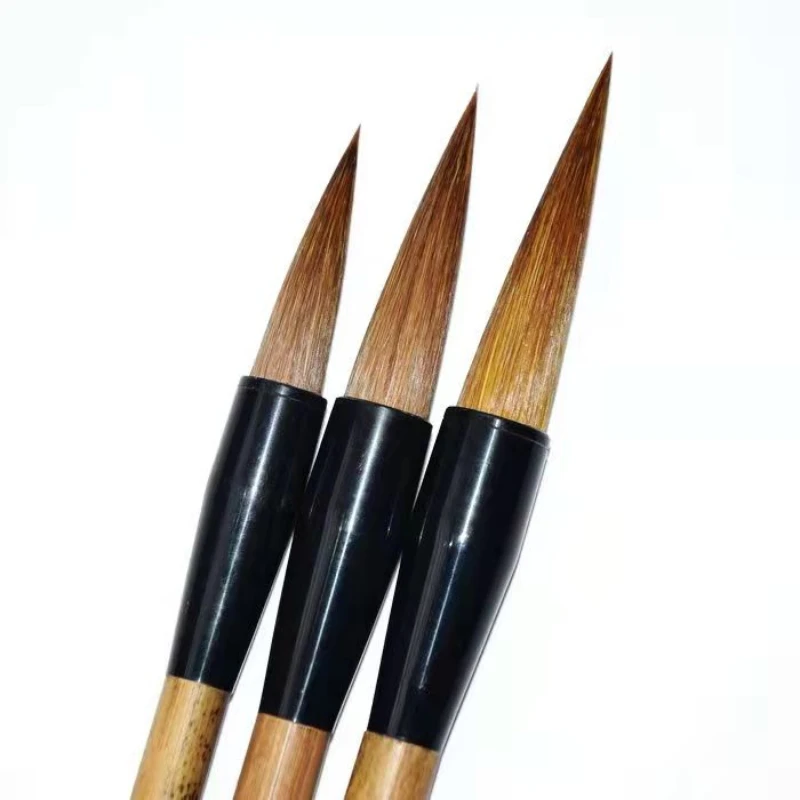 

Chinese Calligraphy Brush Pen Weasel Hair Painting Fine Line Calligraphy Brush Chinese Bird Landscape Ink Painting Brush Pen Set