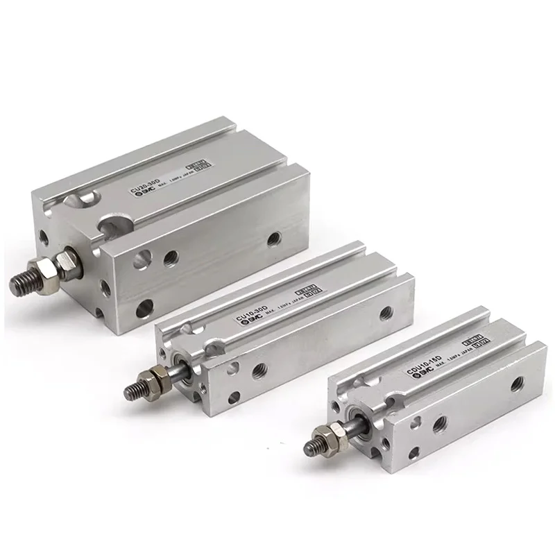SMC CDU Free Installation of Cylinder CDU6 CDU10 CDU16 CDU20 CDU25 CDU32 Stroke 5-50mm Double Acting Built-in Magnet