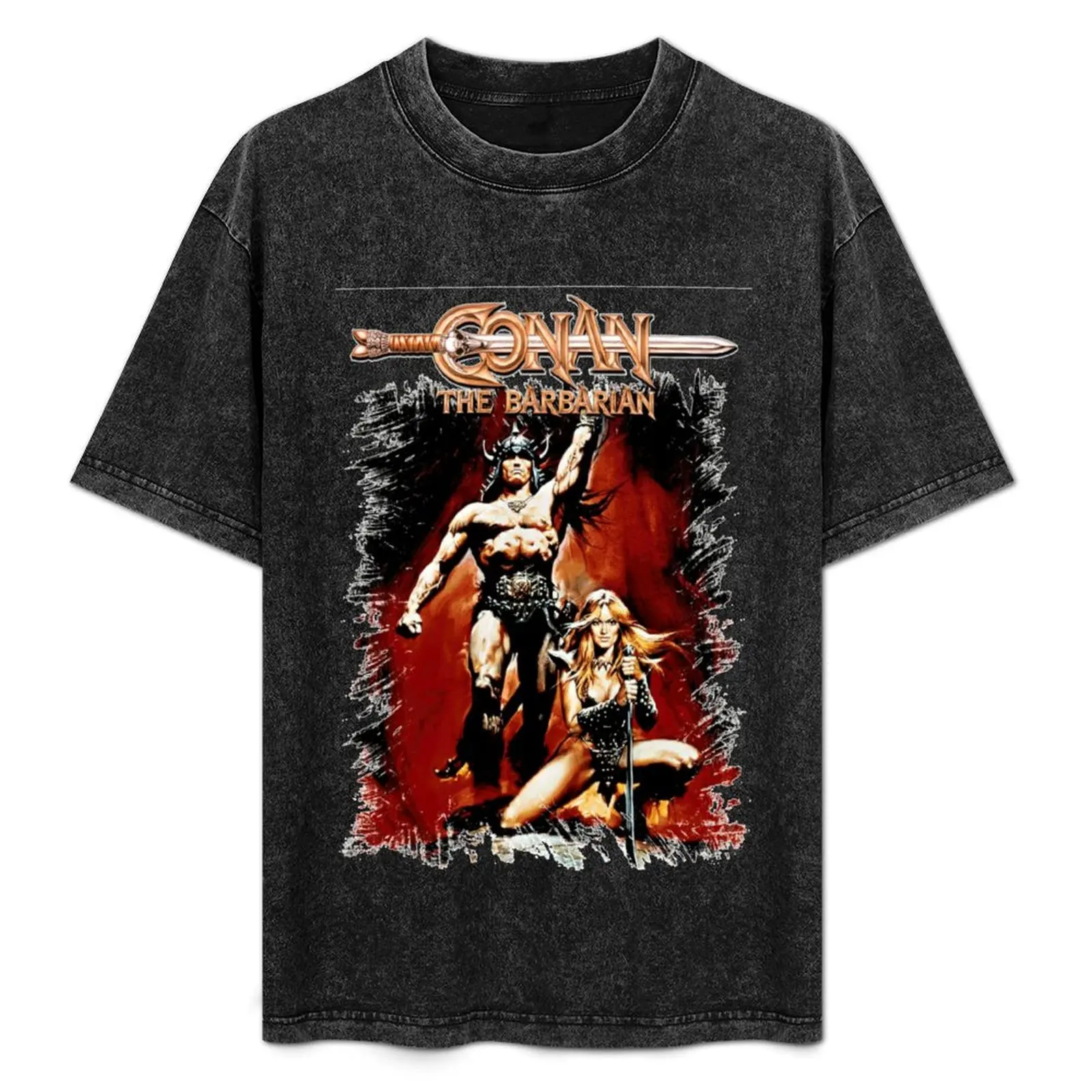 Conan He Barbarian Essential Funny T-Shirt tees anime stuff customizeds anime figures shirts men graphic