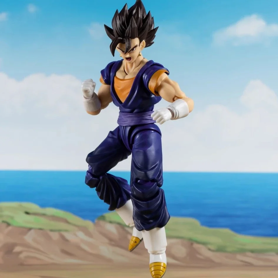Auf Lager Dragon Ball Z Vegetto Actionfigur KO Goku Vegeta Shf Anime Figuren Modell Gelenke Bewegliche Sammlung Statue Individuelles Geschenk