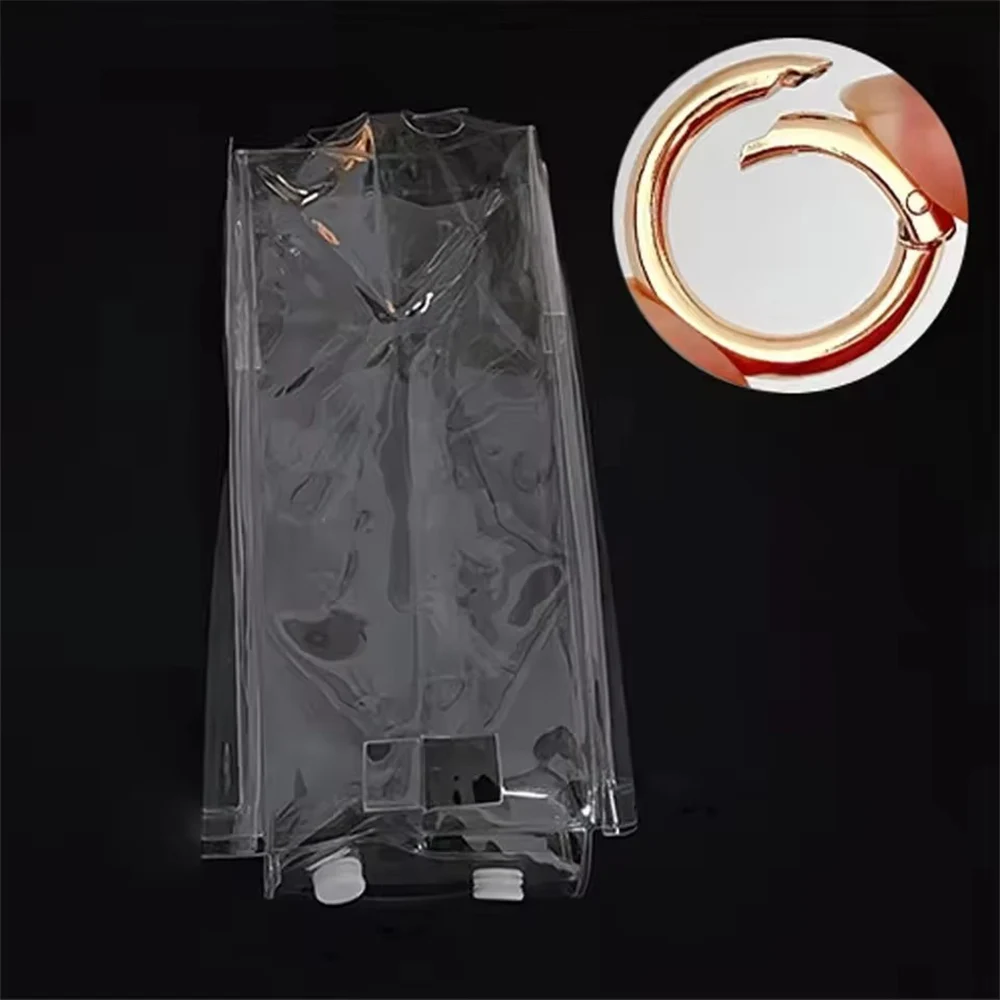 لابوبو دمية الغبار الديكور DIY الملحقات الغبار المفاتيح شفافة عرض حقيبة