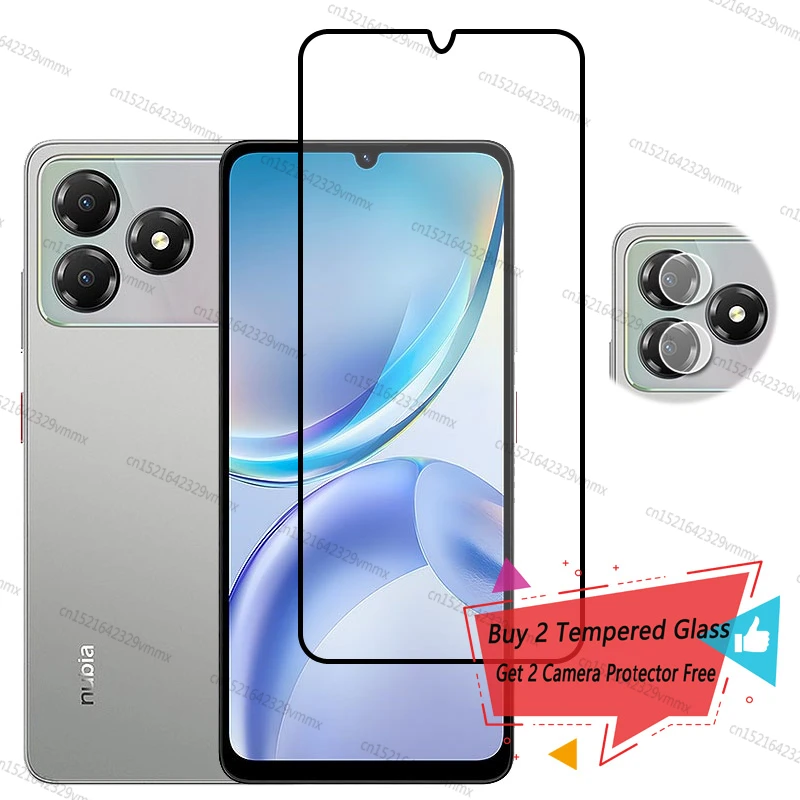 Capa completa de vidro para zte blade a36 protetor de tela de vidro temperado para zte blade a36 vidro para zte blade a36 filme de lente de câmera